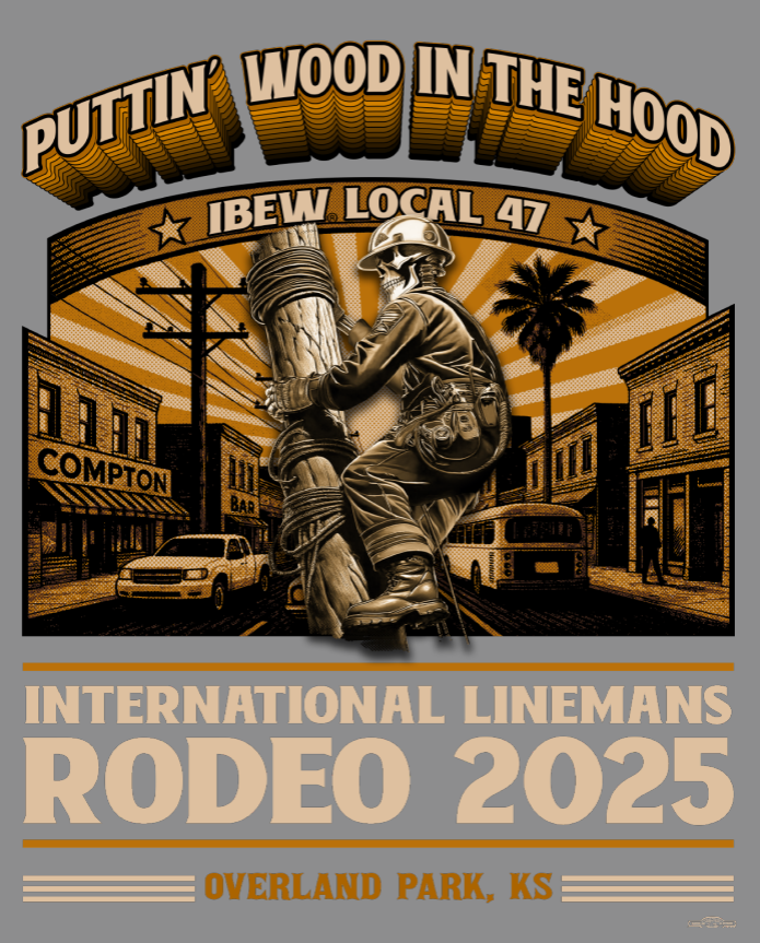 "Puttin Wood in the Hood" International Rodeo 2025 Long Sleeve