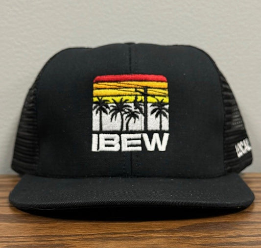 Journeyman Lineman Palm Tree Snap Back